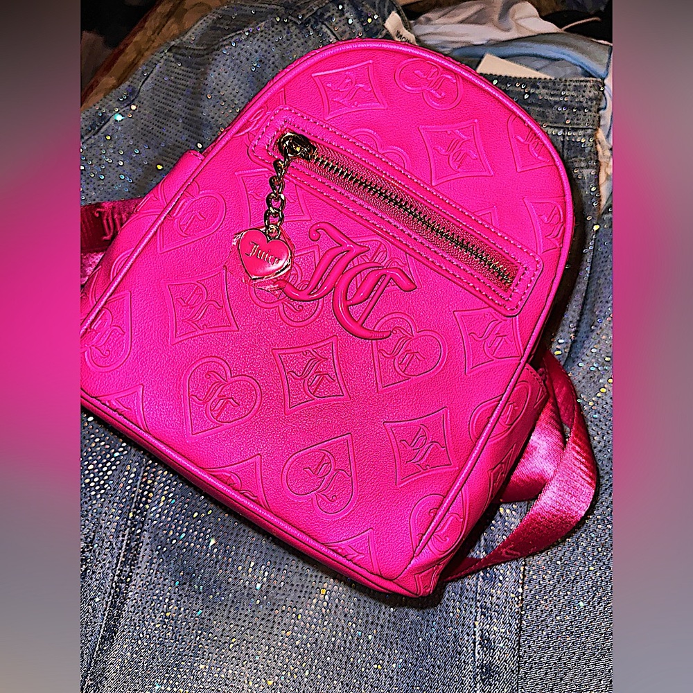 Juicy Couture hot pink backpack  🎒🩷✨